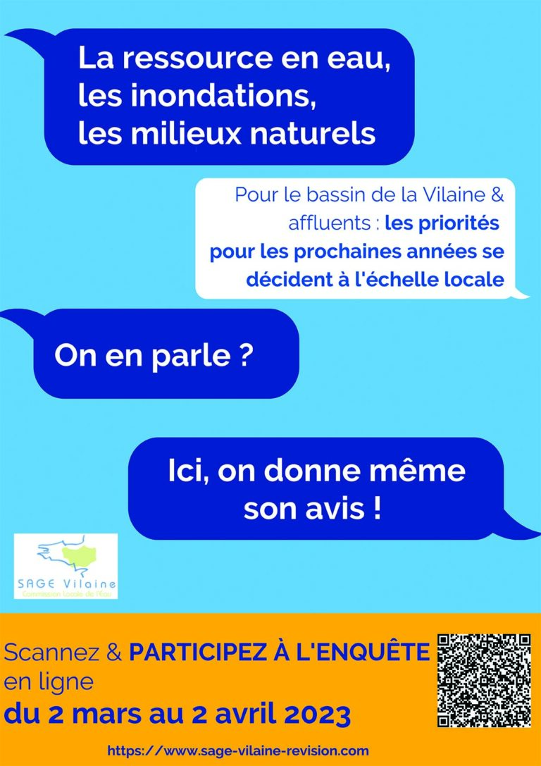 Lire la suite à propos de l’article SAGE Ille-et-Vilaine : L’eau, on en parle ?