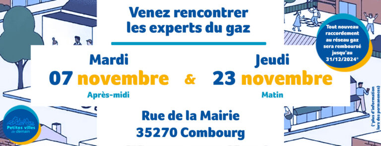 Lire la suite à propos de l’article GRDF s’associe au programme «Petites Villes de Demain»pour vous accompagner vers la transition énergétique