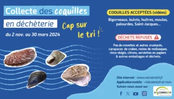 SMICTOM : Les coquilles prennent le large direction recyclage