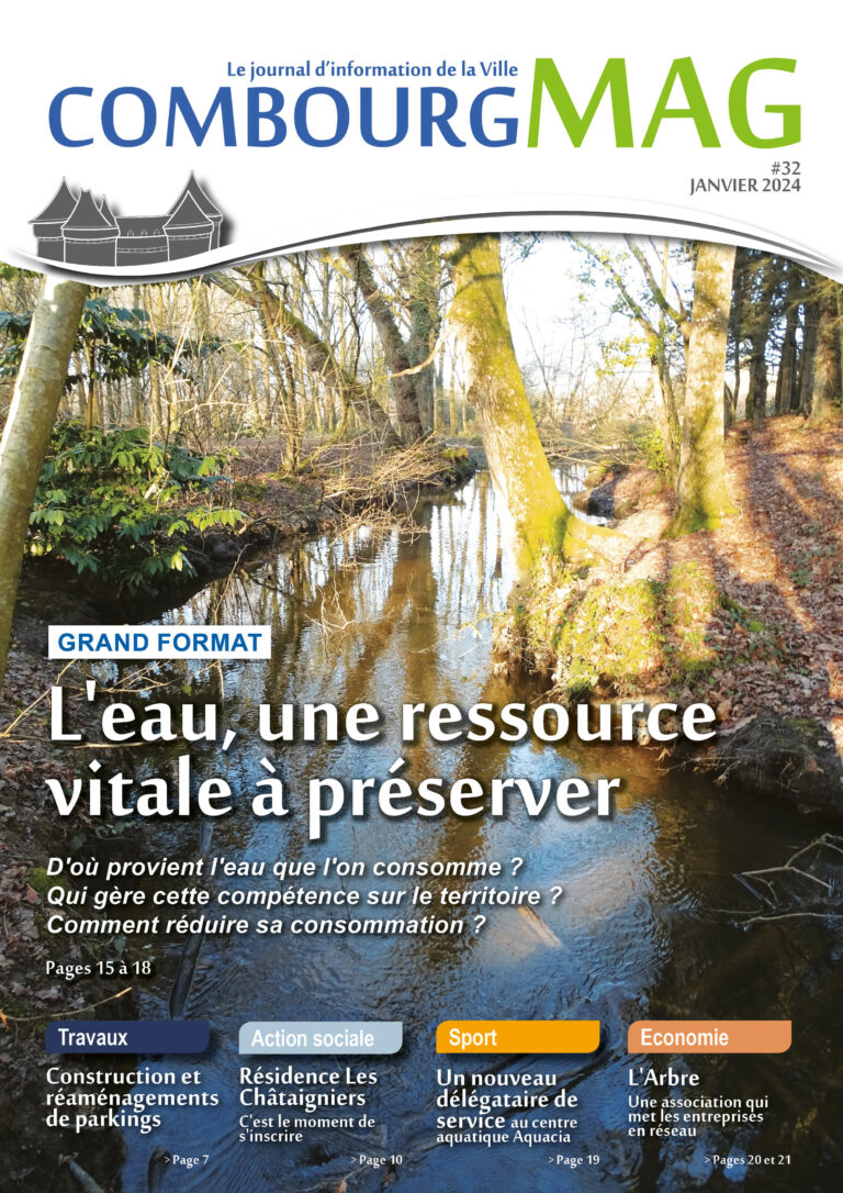 Lire la suite à propos de l’article Combourg Mag : le premier numéro de l’année est en ligne