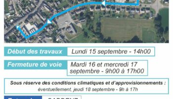 Fermeture du parvis de l’église