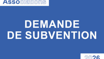 Demande de subvention associative – 2026