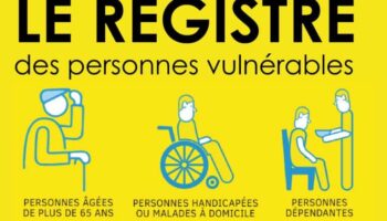 Fortes chaleurs : Registre des personnes vulnérables